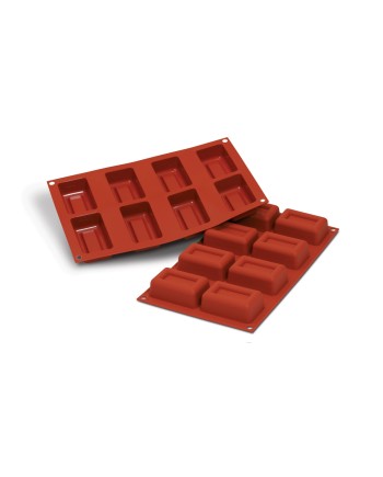 Moule silicone savarins rectangulaires