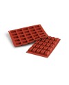 Moule silicone savarins rectangulaires