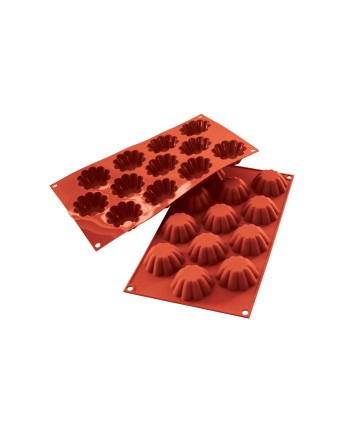Moule silicone mini brioches