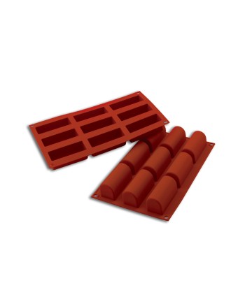 Moule silicone bûchettes
