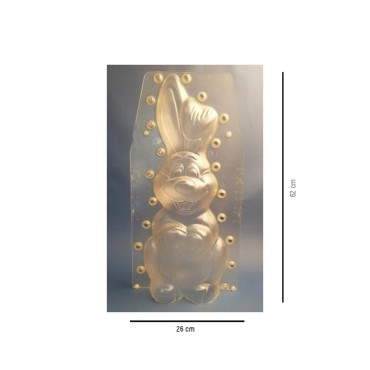 Moule lapin assis 620 x 260 mm