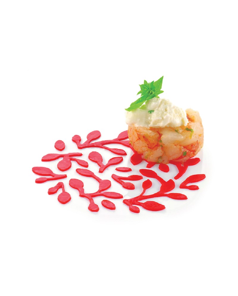 Lot de 2 pochoirs rameaux en silicone - photo 2