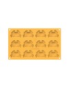 Plaque silicone 12 crabes