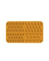 Plaque silicone 68 feuilles de jardin