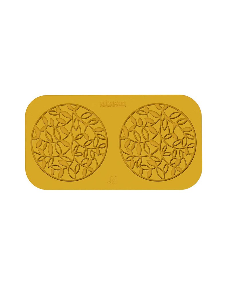Plaque silicone 2 décors exotiques