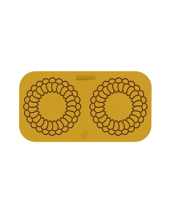 Plaque silicone 2 décors mandala