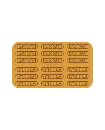 Plaque silicone 18 decors éclairs