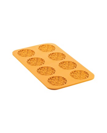Plaque silicone 8 ronds herbe
