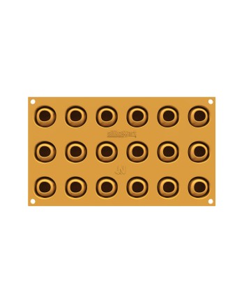 Plaque silicone 18 tomates cerises