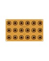 Plaque silicone 18 tomates cerises