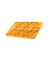 Plaque silicone de 12 séries de triangles