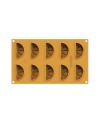 Plaque silicone 10 tranches de citrons