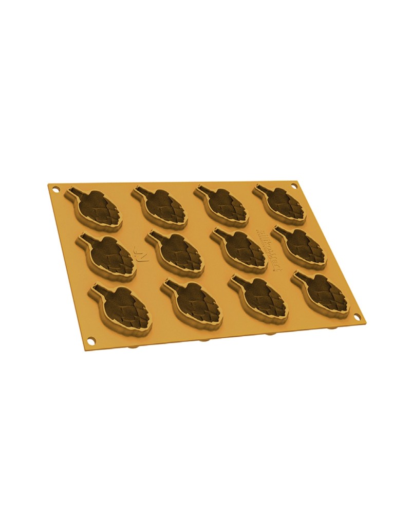 Plaque silicone 12 artichauts