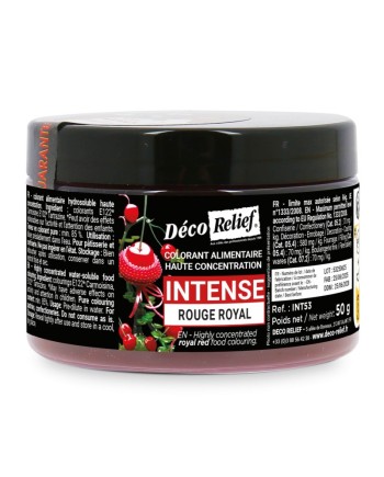 Colorant poudre intense rouge royal