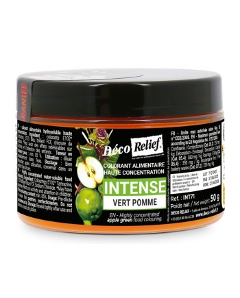 Colorant en poudre intense vert pomme
