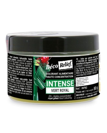 Colorant poudre intense vert royal