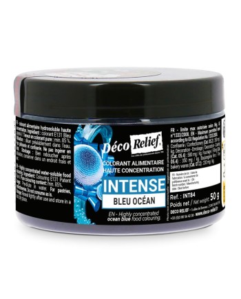 Colorant poudre intense bleu océan