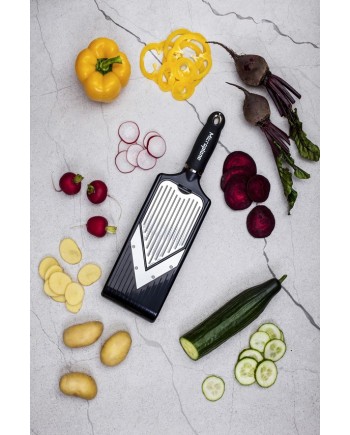 Mandoline en V avec râpe julienne