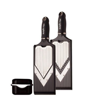 Mandoline en V avec râpe julienne