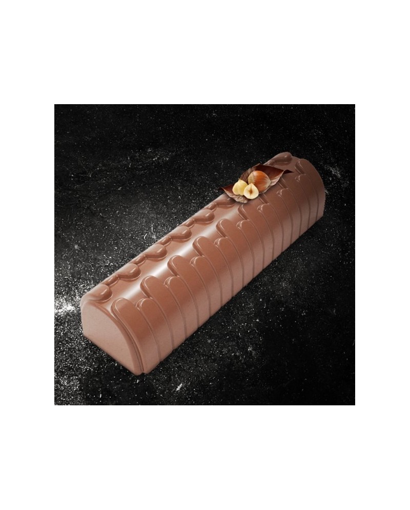 Lot 6 moules à bûche Nazaré 250 x 70 x 55 mm - photo 2