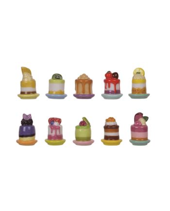 Boîte de 100 fèves "Les mini cheesecakes"