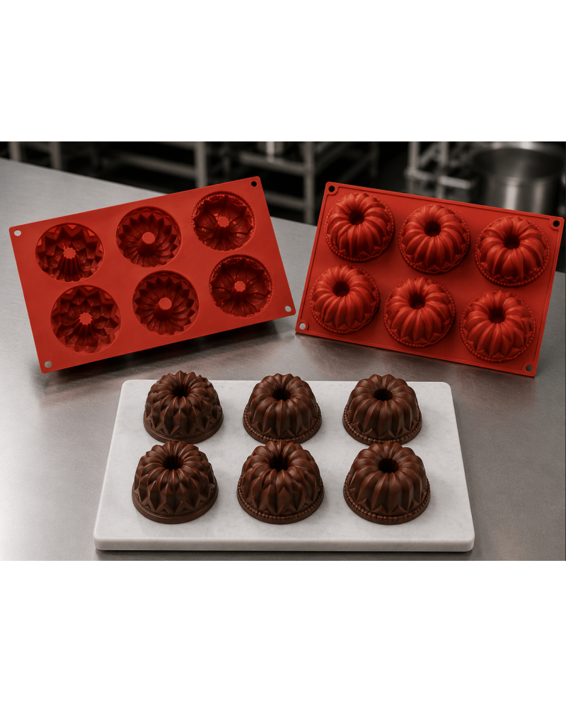 Moule silicone kougloffs assortis | Brehmer