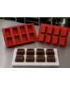 Moule silicone savarins rectangulaires | Brehmer