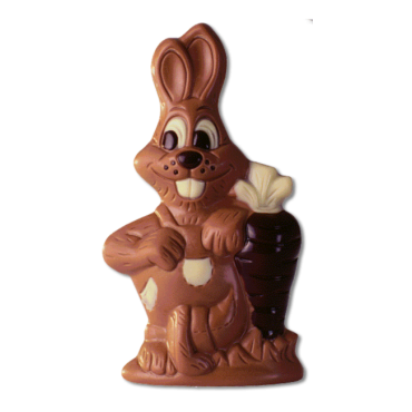 Moule lapin avec carotte 185 mm par 2