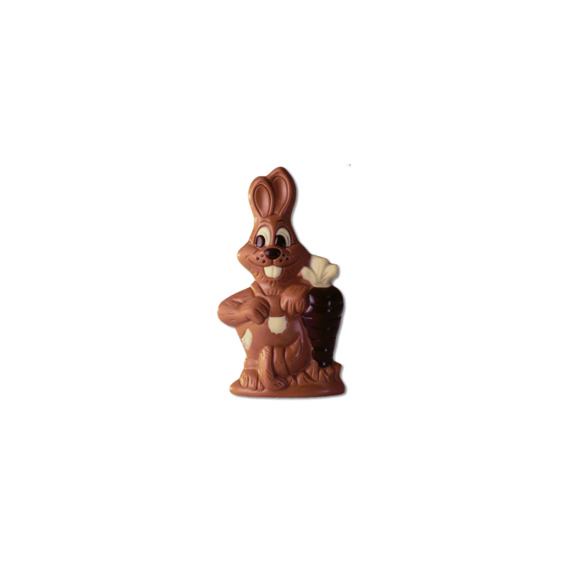 Moule lapin avec carotte 185 mm par 2