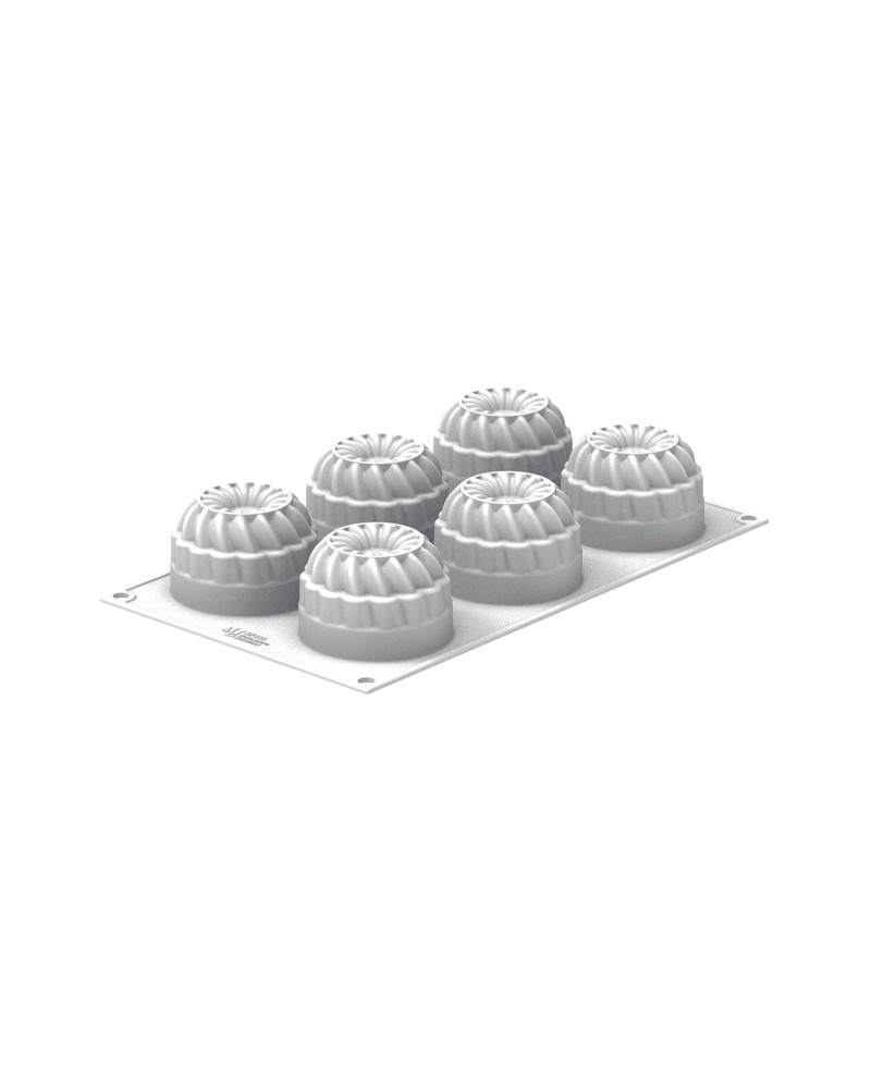 Moule silicone rond plein coeur