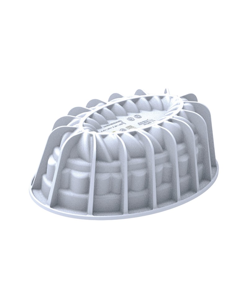 Moule silicone ovale plein coeur