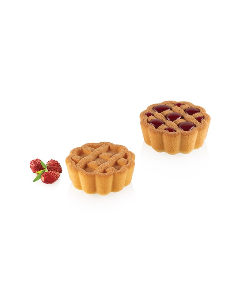 Plaque silicone 15 crostata xs