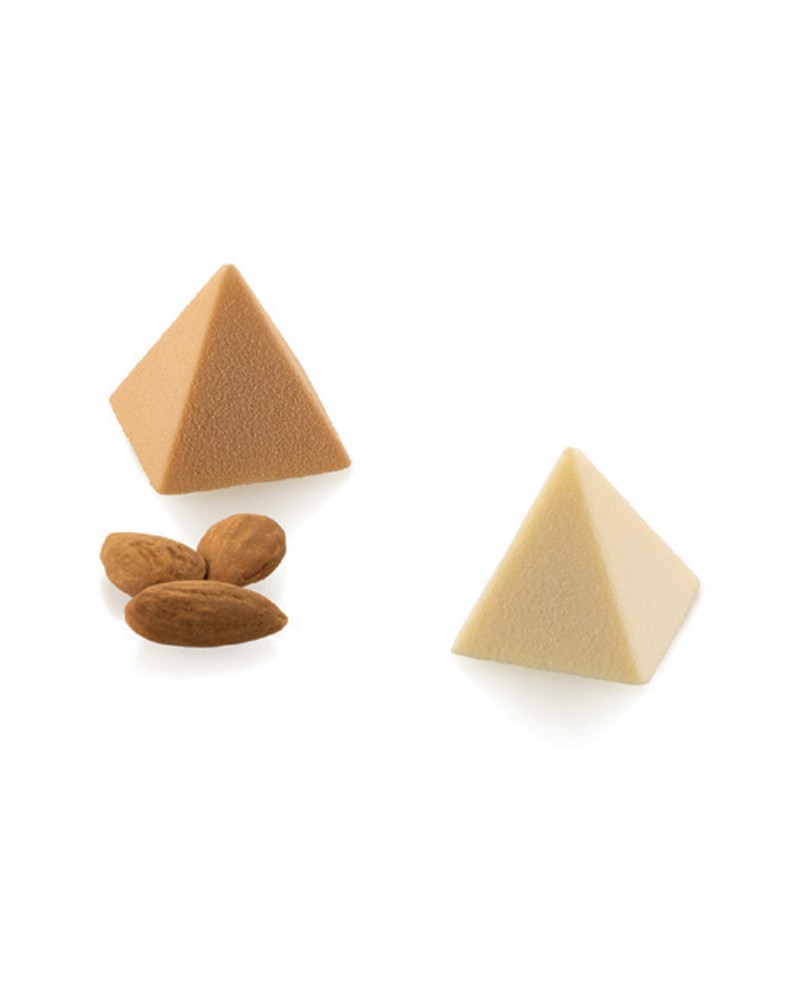 Plaque silicone 18 moules mini triangles