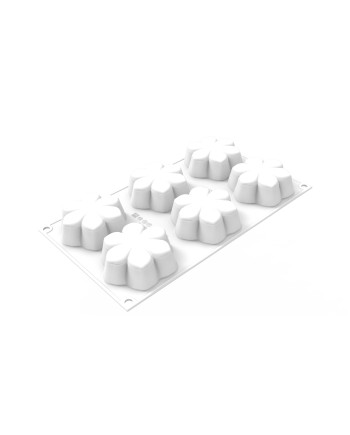 Plaque silicone 6 fleurs Hana