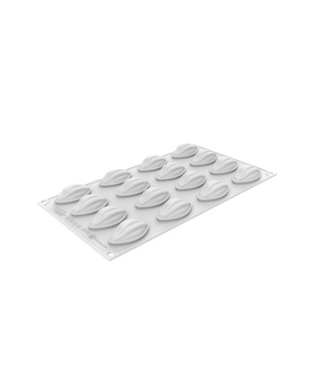 Plaque silicone 16 cabosses cacao