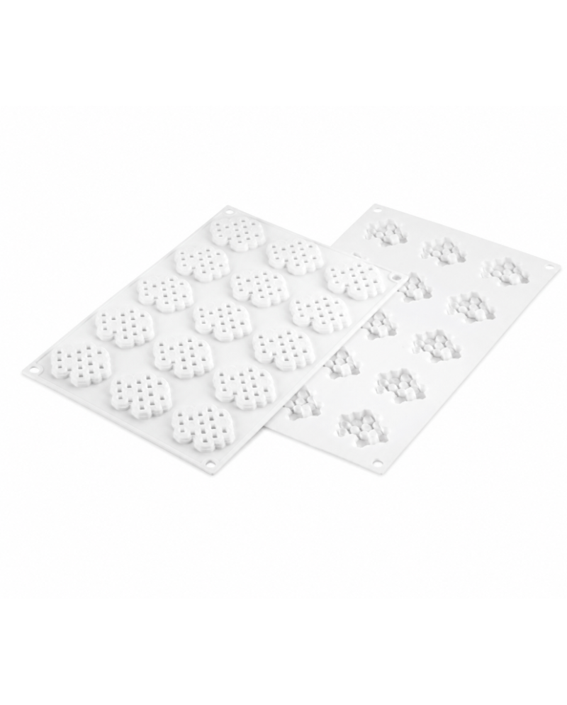 Plaque silicone  décor miel 300 x 175 mm