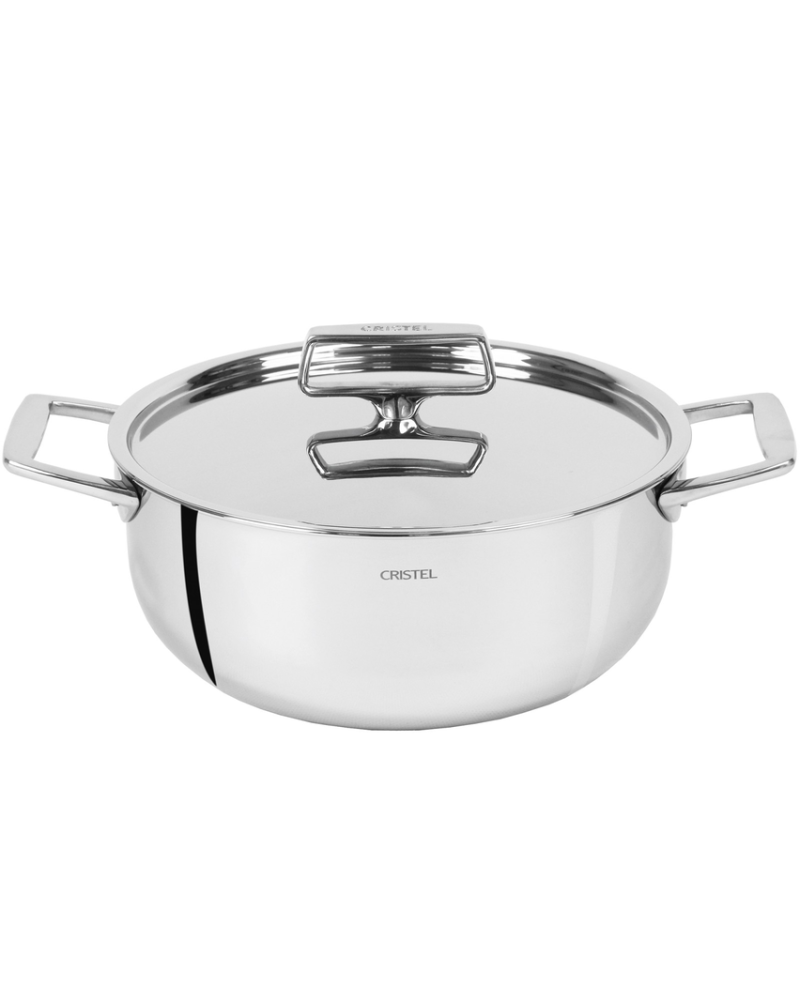 Faitout avec couvercle en inox