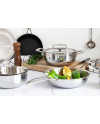 Faitout avec couvercle en inox