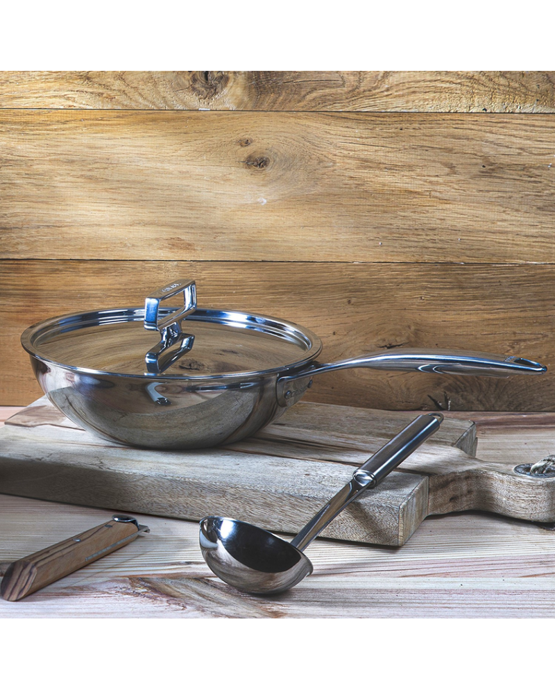 Wok tout inox