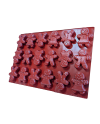 Plaque silicone 18 monsieur/madame 600 x 400 mm