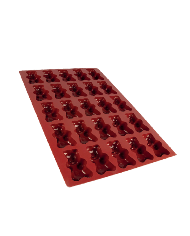Plaque silicone 25 maxi oursons 600 x 400 mm