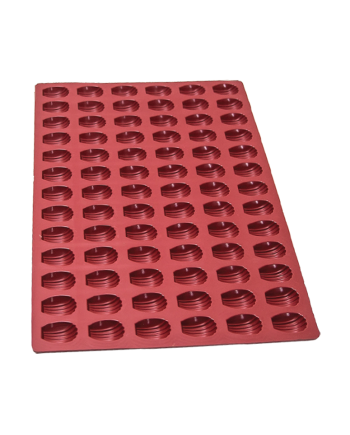 Plaque silicone madelaines 600 x 400 mm