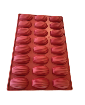 Plaque silicone madelaines 600 x 400 mm