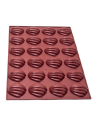 Plaque silicone 20 coquilles 600 x 400 mm