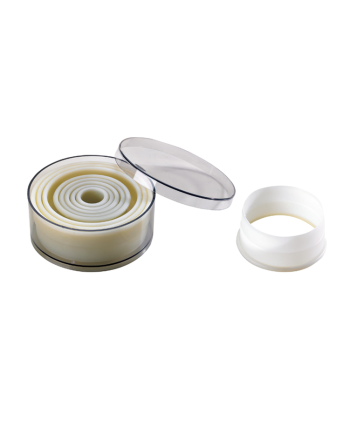 Boite 9 découpoirs polyglass rond unis