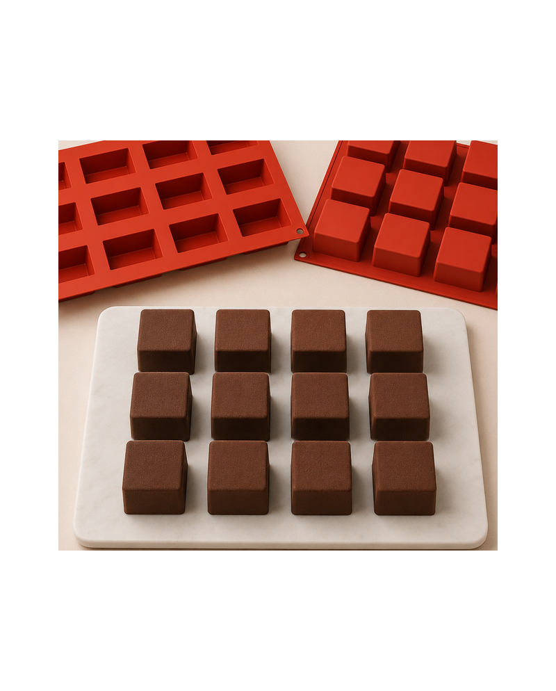 Moule silicone cube | Brehmer