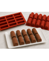Moule silicone bûchettes | Brehmer