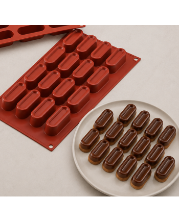 Moules silicone ovales | Brehmer