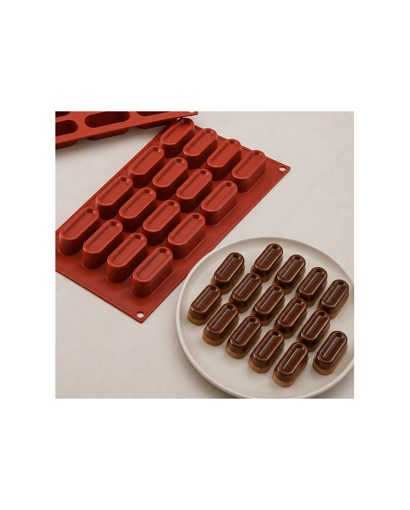Moules silicone ovales | Brehmer