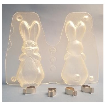 Moule lapin Porthos par 2 - photo 2